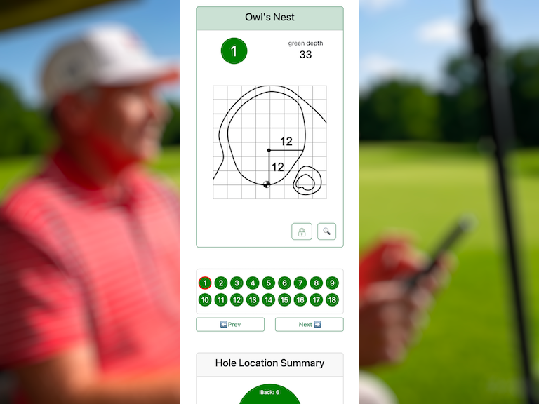 Input hole locations.